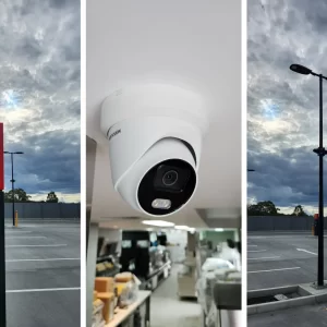 Security camera installation at McDonald's South Ripley